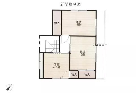 Gyoda City, Shinobu 1-chome (Gyoda City Station), 2-story, 5DK