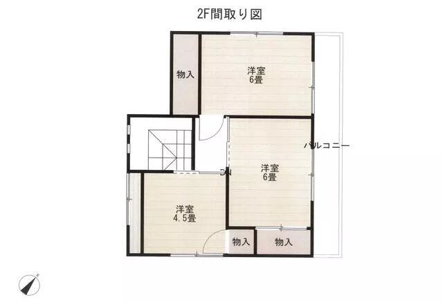 Gyoda City, Shinobu 1-chome (Gyoda City Station), 2-story, 5DK