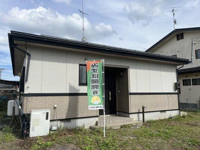A spacious life on a 66-tsubo lot in Kahoku Town Yachi. A comfortable single-story home with a 24-tsubo 3LDK!