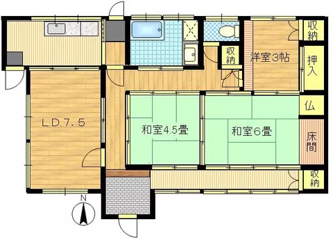 Hioki City, Fukigoe Town Nakahara, single-story building, 4K