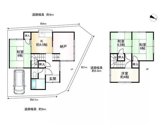 Kihata Minamiyama (Kihata Station) 5.8 million yen