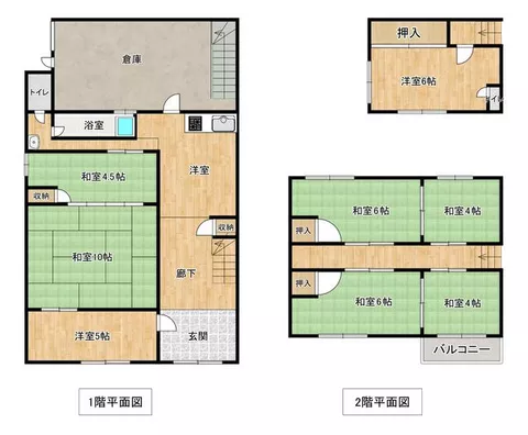 Yamamaru, Gifu City, 2-story building, 8DK