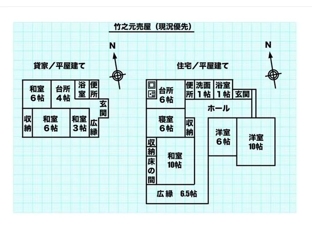 Takenomoto, Tokukyu, Oaza, Kōden Town (Nanokamachi Station) 8.6 million yen