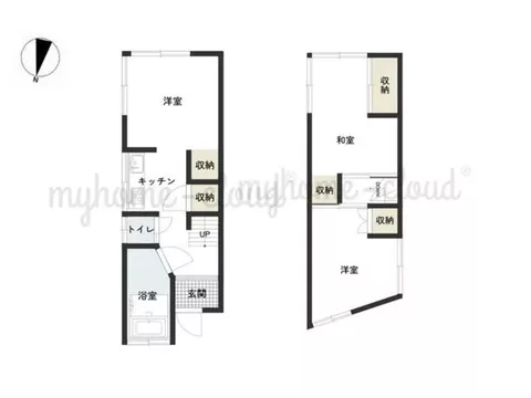 22 minutes on foot from Tobu Tojo Line "Fujimino Station"! A 2-story 3K located in a quiet residential area