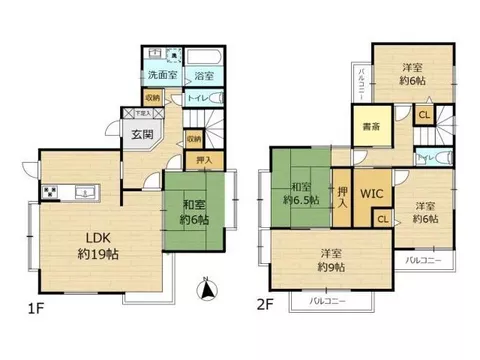 Available for viewing today! A spacious 5LDK in a quiet residential area where the whole family can live comfortably♪