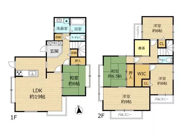 Available for viewing today! A spacious 5LDK in a quiet residential area where the whole family can live comfortably♪