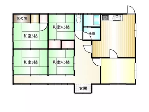 Immediate delivery available, land over 50 tsubo, mountain view, garden, home vegetable garden, window in the bathroom