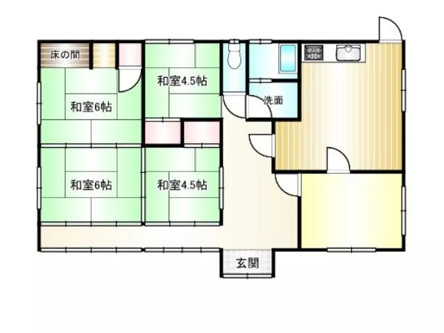 Immediate delivery available, land over 50 tsubo, mountain view, garden, home vegetable garden, window in the bathroom