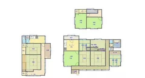 Awa City, Donari Town, Donari Aoki (Kamojima Station) Single-story building 2K