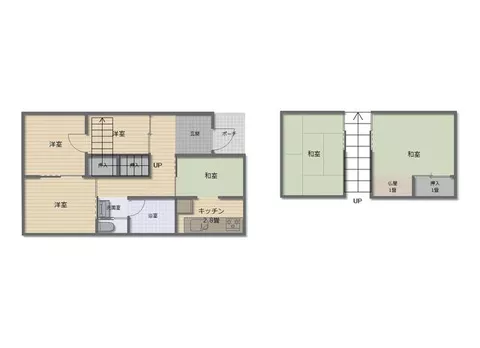 Tokushima City Hamamachi Nijo (Bunka no Mori Station) 2-story 5DK