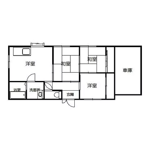 Takaoka-gun, Shimanto-cho, Okitsu, single-story building, 3LDK - Image 2