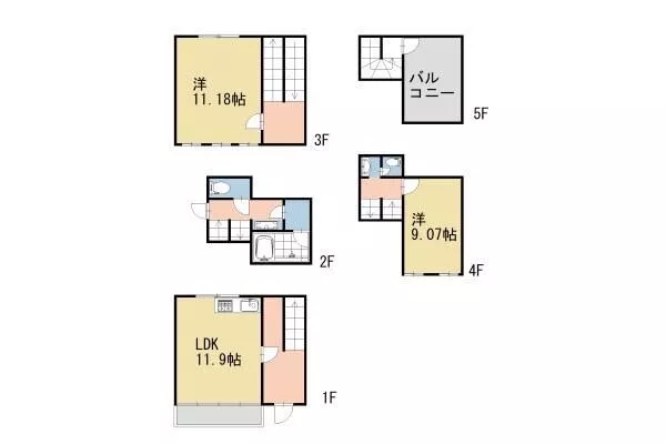 Nishimurogun Susami Town Kuchi Wafuka 4-story 3LDK