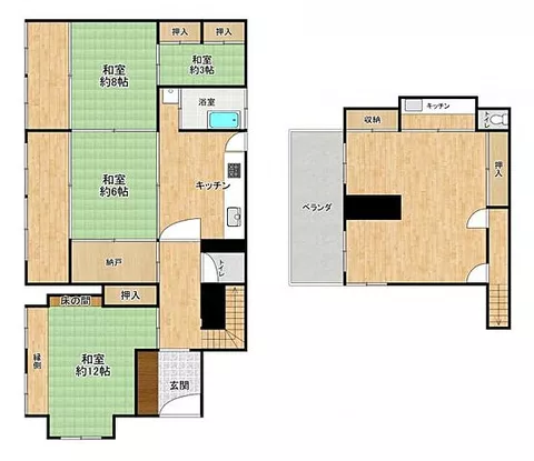 Used single-family home in Shimizu Higashimachi, Kumamoto City, Kita Ward