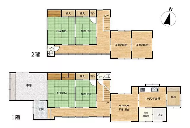 Used single-family home in Nishihoncho 3-chome, Kashiwazaki City