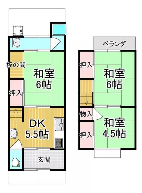 Nagaokakyo City Imazato Hosozuka (Nagaokatenjin Station) 2-story 3DK