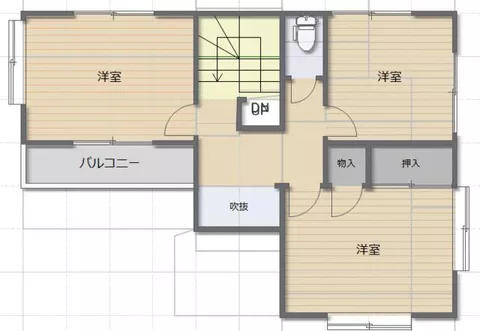 Utsunomiya City, Miyukigahara Town (Okamoto Station), 2-story, 4LDK