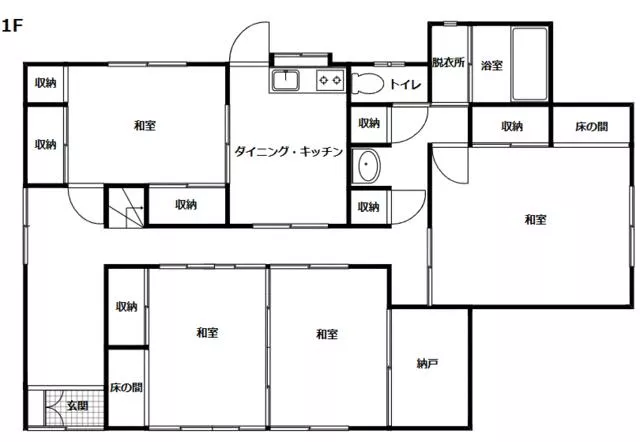Awa City, Awa Town Minami Seiri (Kawata Station) 2-story building 6SDK