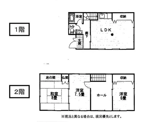 Wakayama City, Sakata (Kamiyama Station) 2-story building 4LDK
