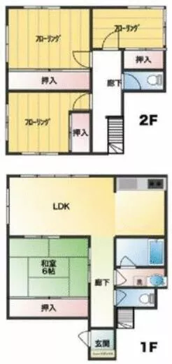 Mobara City, Honno (Honno Station) 2-story 4LDK