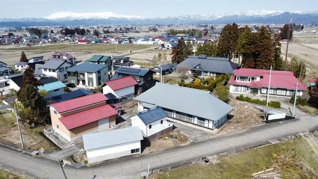 Kitakata City, Shiokawa Town, Gogo, Minamiyashiki (Ubado Station) Single-story building 8LDK