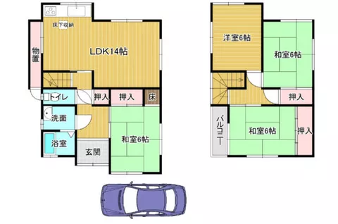 Yamato Takada City Tai Shinmachi (Uikou Station) 2-story 4LDK - Image 2