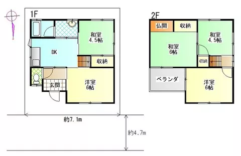 Habikino City Kawaharajō (Eganosho Station) 2-story 5DK