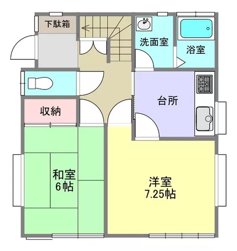 Honjo City Kashiwa 1-chome (Honjo Station) 2-story building 5DK