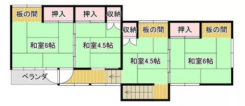 Murayama City, Tateoka Tsuruga-machi 1-chome (Murayama Station) 2-story 7DK