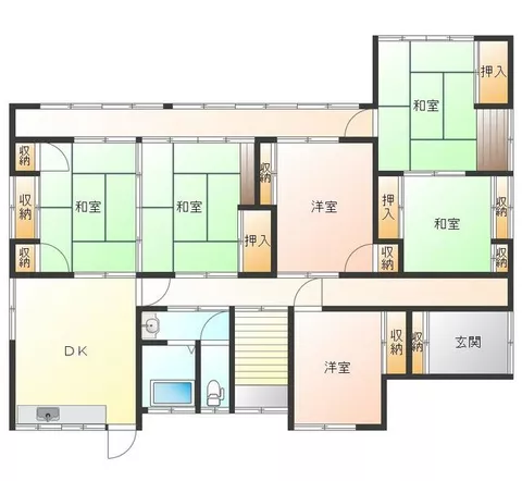 Nakashi Tozaki (Hitachikōnosu Station) 2-story 3LDK