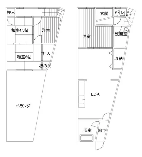 2-story building, 4LDK, Shinchin Nishimachi, Shimonoseki City (Shimonoseki Station)