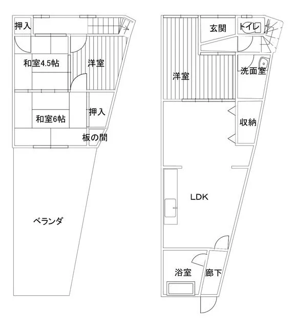 2-story building, 4LDK, Shinchin Nishimachi, Shimonoseki City (Shimonoseki Station)