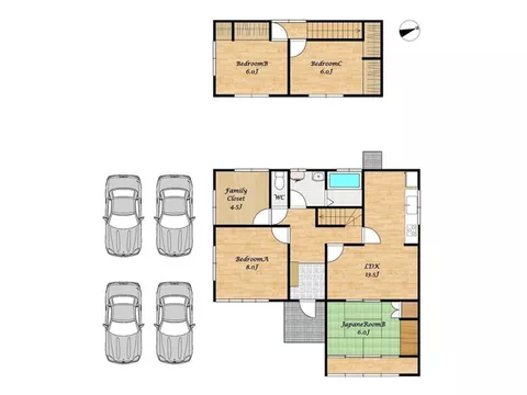 【Viewing event held】 Interior and exterior renovations ongoing / Earthquake resistance work / Parking for 4 cars / Garden space available - Image 3