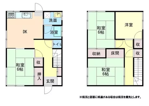 Wakayama City, Kōsai (Ki Station) Single-story building 3DK