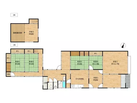 Single-story 6SDK with parking for 3 cars, living expanded with a connected Japanese-style room - Image 3
