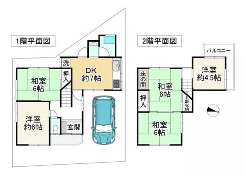 Izumi City, Higashi Sakamoto Town (Izumi Chuo Station) 2-story 5DK