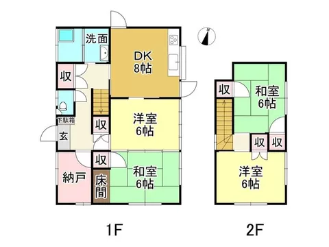 4 minutes on foot to Izundai Elementary School. Supermarkets, convenience stores, and post offices are all within walking distance, making it very convenient.