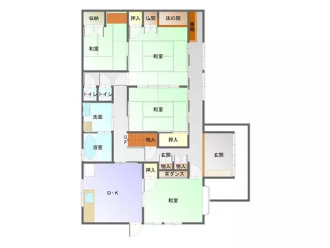 It is a convenient location for families with children, approximately 650m to the elementary school and about 290m to the supermarket.