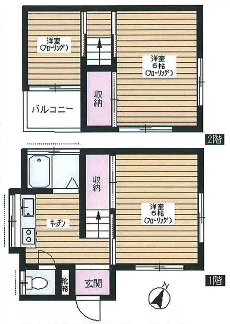 Nerima Ward, Oizumigakuencho 8-chome (Oizumigakuen Station) 2-story building 3K