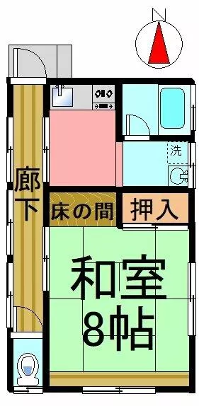 Tamba Sasayama City, Higashisawada (Sasayamaguchi Station) Single-story building 1K