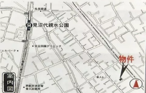 Adachi-ku, Toneri 3-chome (Minumadai Shinsui Park Station) 2-story building 3K
