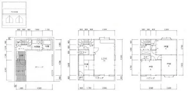 Settsu City, Shinzaike 1-chome (Minami Settsu Station), 3-story building, 4LDK