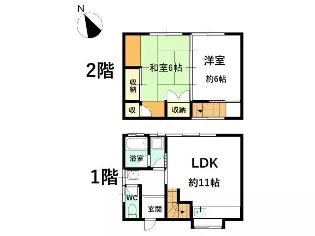 【About 5 minutes by car to Toyama Station】 2LDK suitable for single or couple living! DIY to your preferred interior