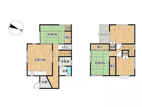 【Open House】 Parking for 2 cars in parallel available / Corner lot / 4LDK
