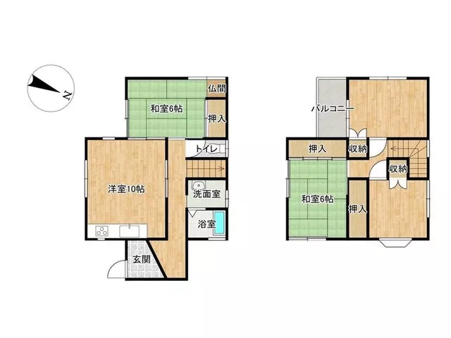 【Open House】 Parking for 2 cars in parallel available / Corner lot / 4LDK