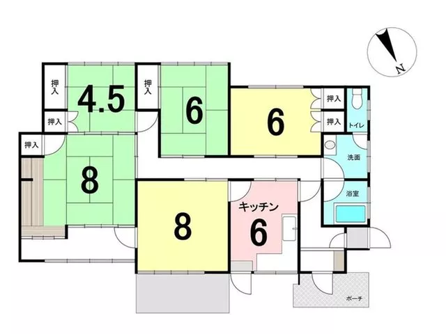 /Immediate reservation available!/ 12 minutes on foot to Shimonami Elementary School! Located on a hill with a good view♪