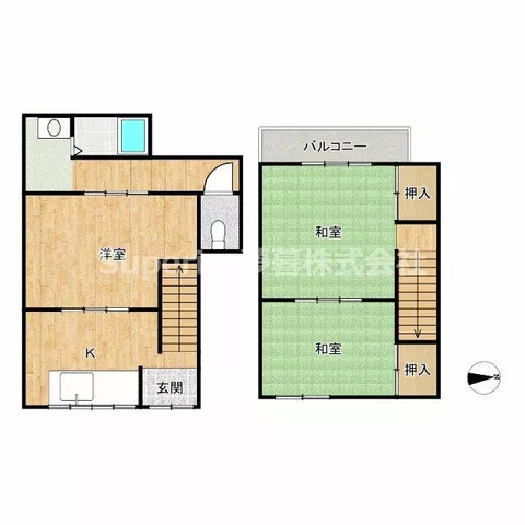 Otsu City Asahigaoka 1-chome (Otsu Station) 2-story 3DK
