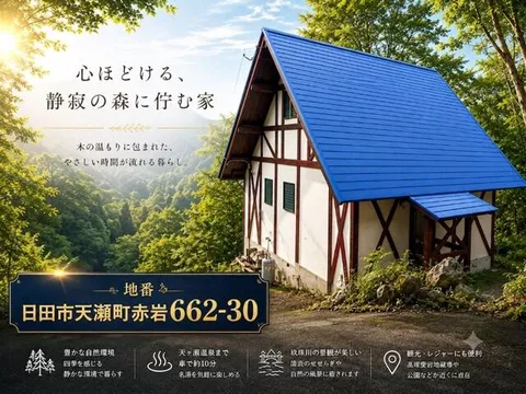 Hita City, Amase Town, Akaiwa (Amagase Station), 2-story, 1LDK