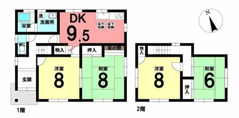 Nishio City Kira Town Yoshida Miyamae (Kira Yoshida Station) 2-story 4DK