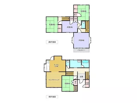 Renovated interior and exterior, 6DK used house, easy living environment. - Image 2