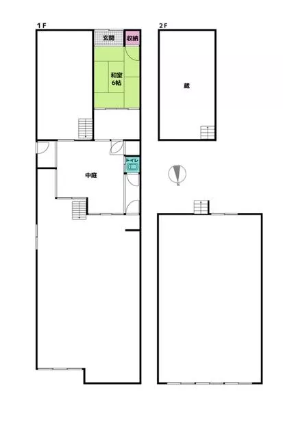 Chichibu District, Ogano Town, Ogano (Chichibu Station) 2-story 3DK
